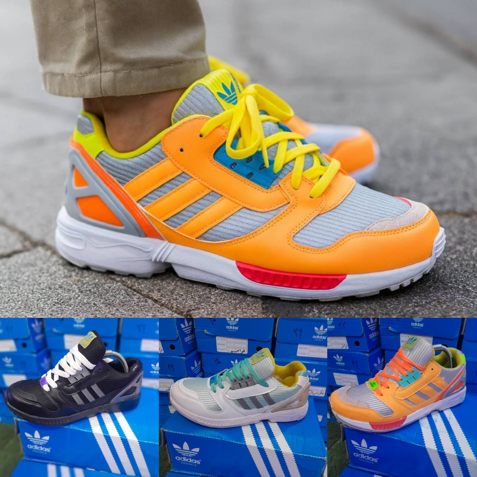 کتونی زدایکس ۸۰۰۰ ارزان رنگبندی